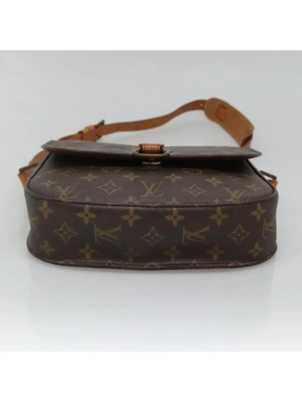 Authentic LOUIS VUITTON Monogram Saint Cloud GM Shoulder Bag M51242 LV